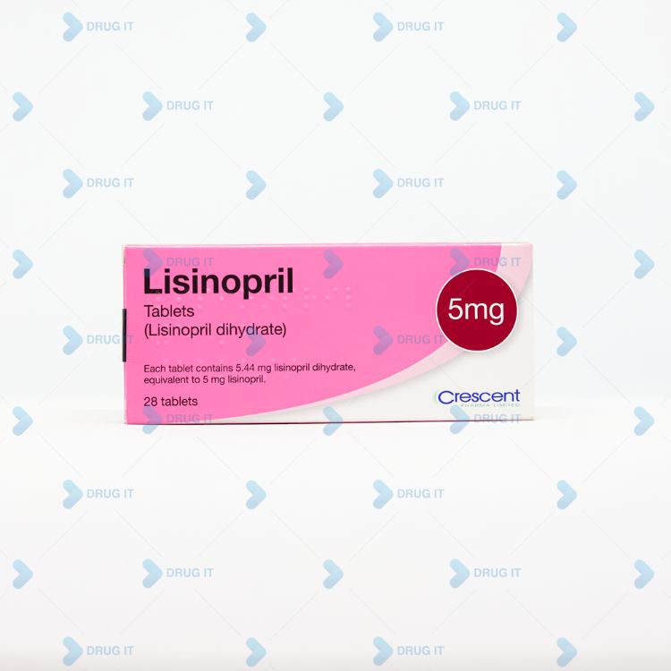 Lisinopril 5mg Tablet (28 Tablets) by Crescent